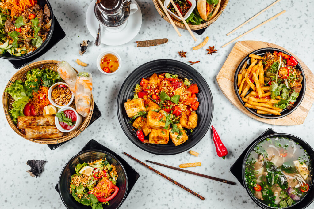 different types of chinese food